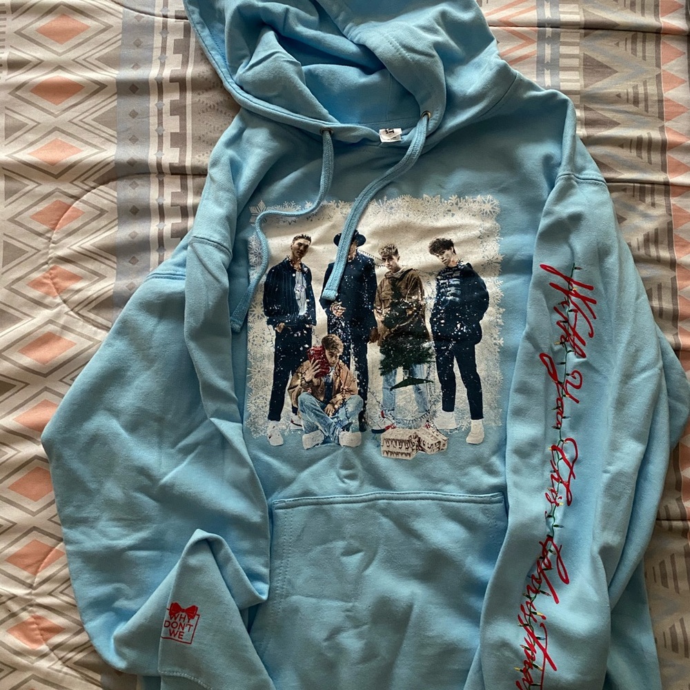 Why don’t we Christmas merch hoodie